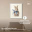 Toile Rabbit II, reproduction murale encadrée par Art Remedy, cadre blanc, 16 x 20-1019006537-1019006543