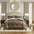 4 Piece Red Comforter Set Red King