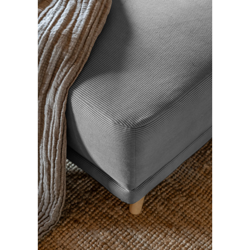 Lazy Lukka 8 Seater Sofa Bed, Left Hand Facing, Grey