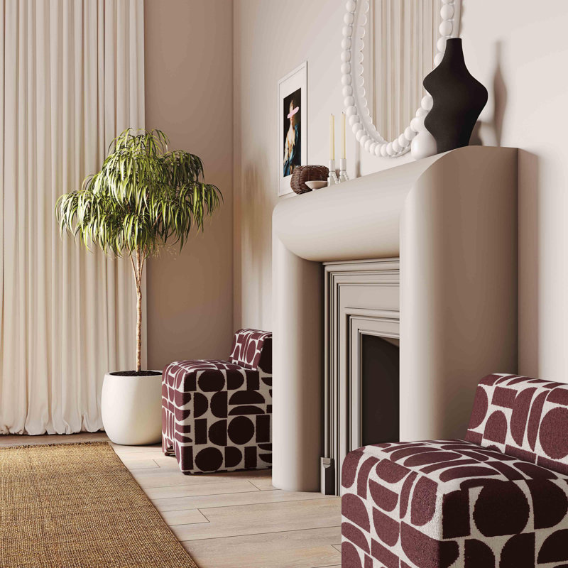 Tabouret d'appoint Chalkhill, Merlot