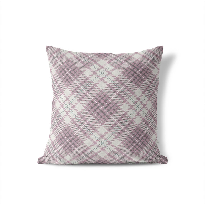 Coussin Chinny, Rose, H 26 po x l 26 po