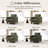 Mid-Century Accent Chairs Featuring Wide Backrest-311153058