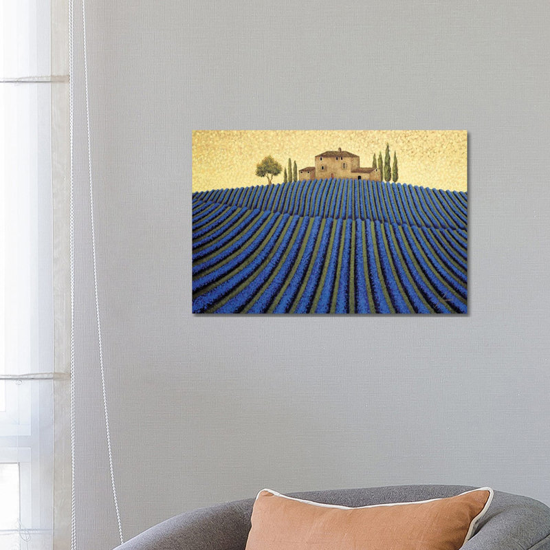 Lavender Landscape by Lowell Herrero - Wrapped Canvas Painting, 66.04 cm H x 45.72 cm W x 1.91 cm D