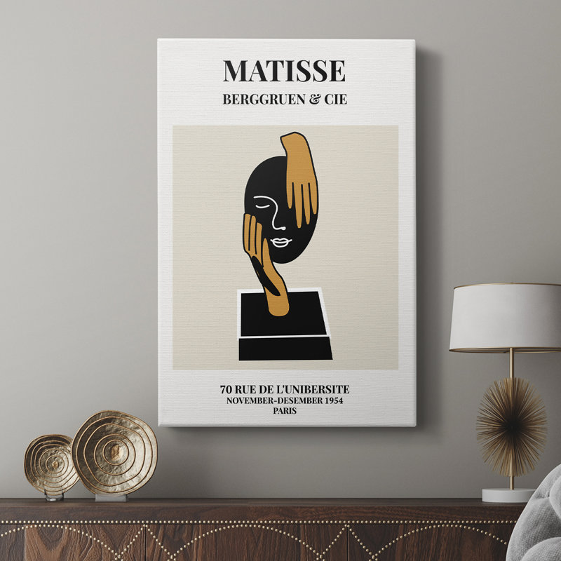 Matisse Cxxxix, reproduction d'art encadrée, H 48 po x l 32 po