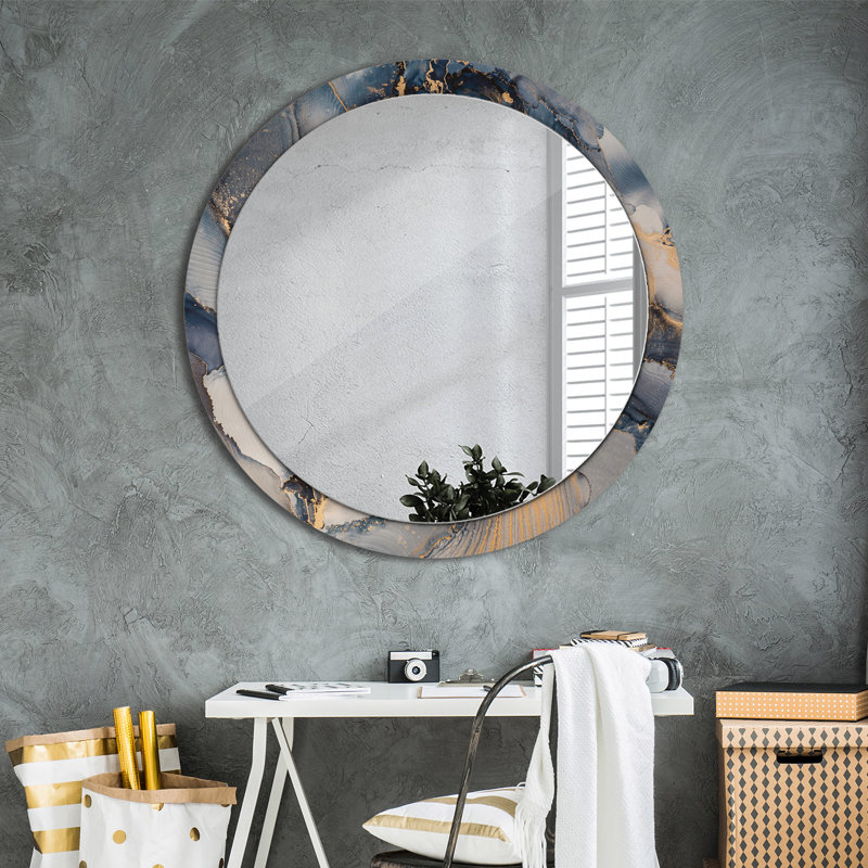 Huldar Glass Flat Wall Mirror