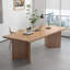 Bureau rectangulaire en bois massif Burlywood-110909413