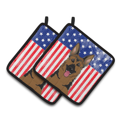 Cuisinier poignée caroline berger et allemand American Flag