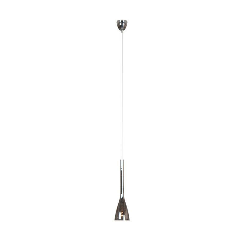 Alvarie 1 - Light Cone Pendant, Chrome - Half Transparent Mirror