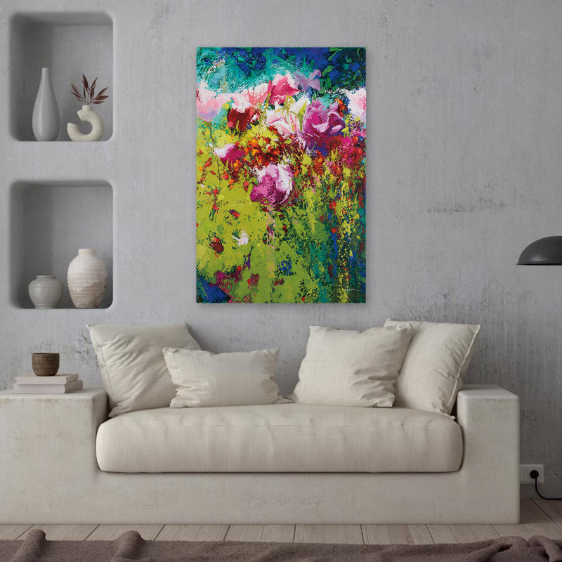 Contemporain et éclectique Giverny, H 36 po x l 24 po