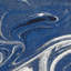 Strouth Blue Beige Machine Woven Marble Indoor Area Rug-30689424