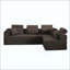 Canapé modulaire en L Boneless-1687375023
