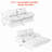 73.2"Wide Queen Pull Out Sofa Bed 3-in-1 Convertible Multi-Functional Couch with 2 Soft Pillows and Stylish Loveseat-196951551