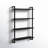 Phantom Solid Wood and Metal Floating Shelf-84472399
