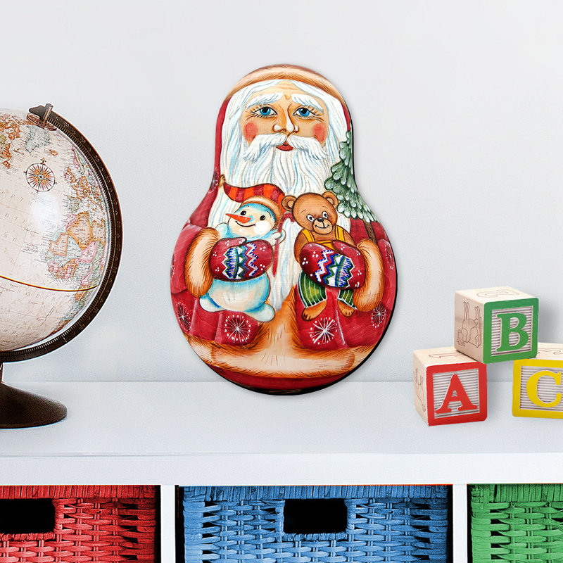 Ornement suspendu Tiburon Santa Doll