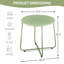 Table d'appoint ronde en acier Green Patio