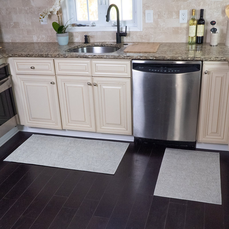 Tapis de cuisine polyvalent 2 pièces