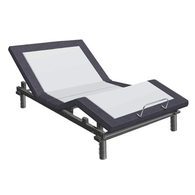 Base réglable Cariloha Classic - hauteur réglable de 6 po, 9 po et 12 po - Blanc