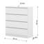 90cm W 4 - Drawer Chest of Drawers-1050388885