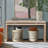 Farmhouse Retro Wooden Console Table-297127768