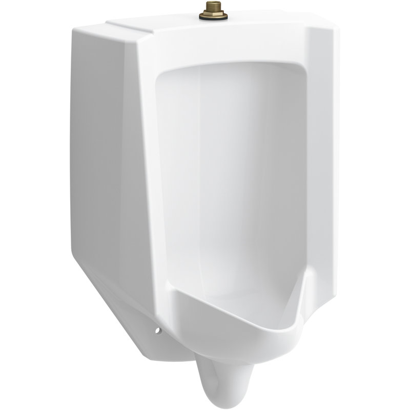 Bardon™ High-Efficiency Urinal (HEU), Washdown, Wall-Hung, 0.125 GPF to 1.0 GPF, Top Spud, Antimicrobial