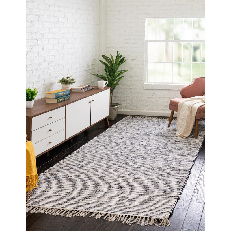 Muenster Striped Indoor Rug, Rectangle 10' x 14'