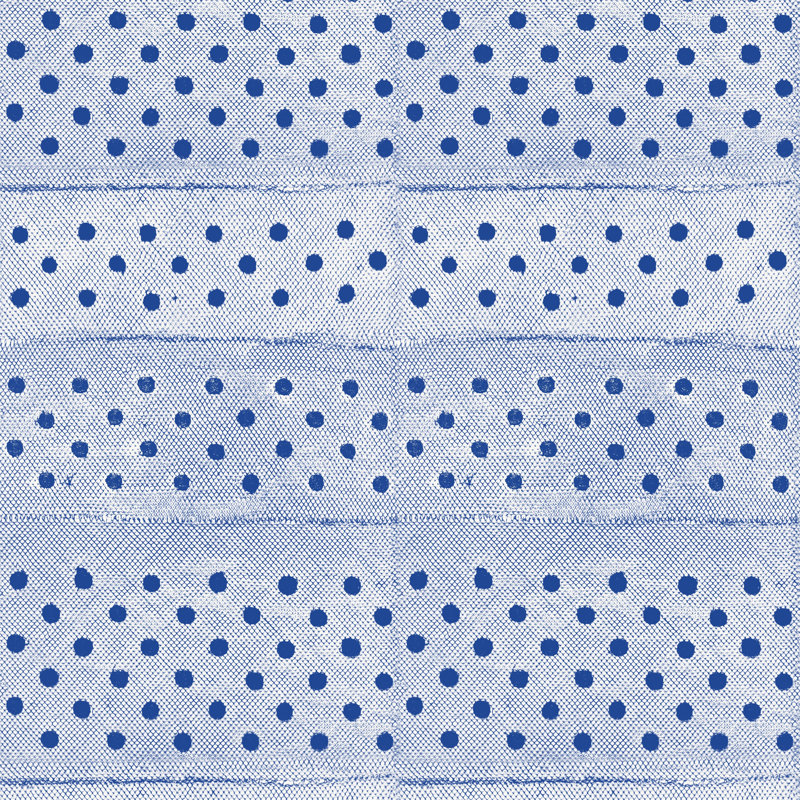 Mrs Paranjape Papers Stitched 10' L x 24" W Wallpaper Roll, Faux Grasscloth, Non-pasted, Yves Blue