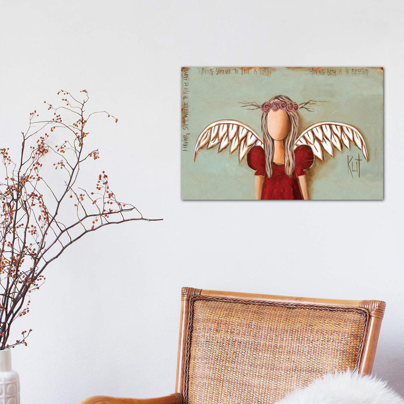 A Blessing - Wrapped Canvas Painting Print, 30.48 cm H x 45.72 cm W