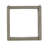 Alvera Square Accent Shelf with Hooks