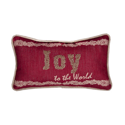 Coussin de noël à la fois joie et monde Altagore