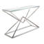 Eyler 120cm Glass Top Console Table-488611787-488611786