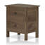Table de chevet 2 tiroirs Altrud