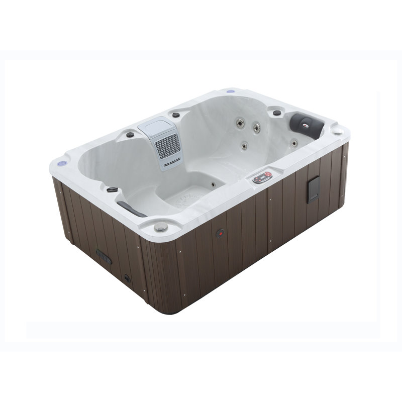 Kelowna 4-Person 20-Jet Plug and Play Spa with LED Light