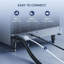 Coolski Commercial Ice Maker, 200 lbs/24H Under Counter Ice Machine, 35 lbs Bin