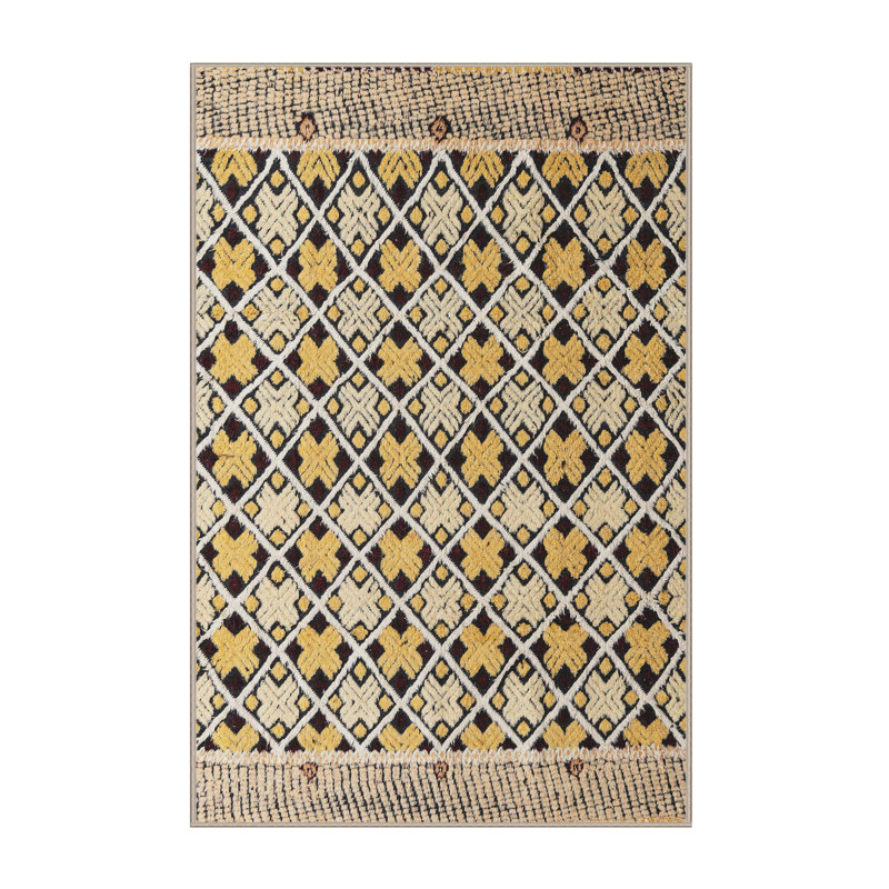 Abstract Indoor Rug, Rectangle 8' x 12'
