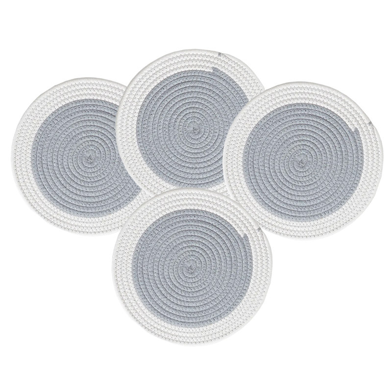 Napperon Breaden, 14 po x 14 po, Rose