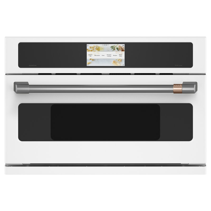 30" 1.7 cu. ft Convection Electric Single Wall Oven, Matte White