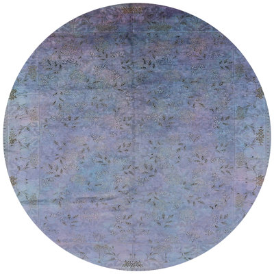 Tapis oriental bleu