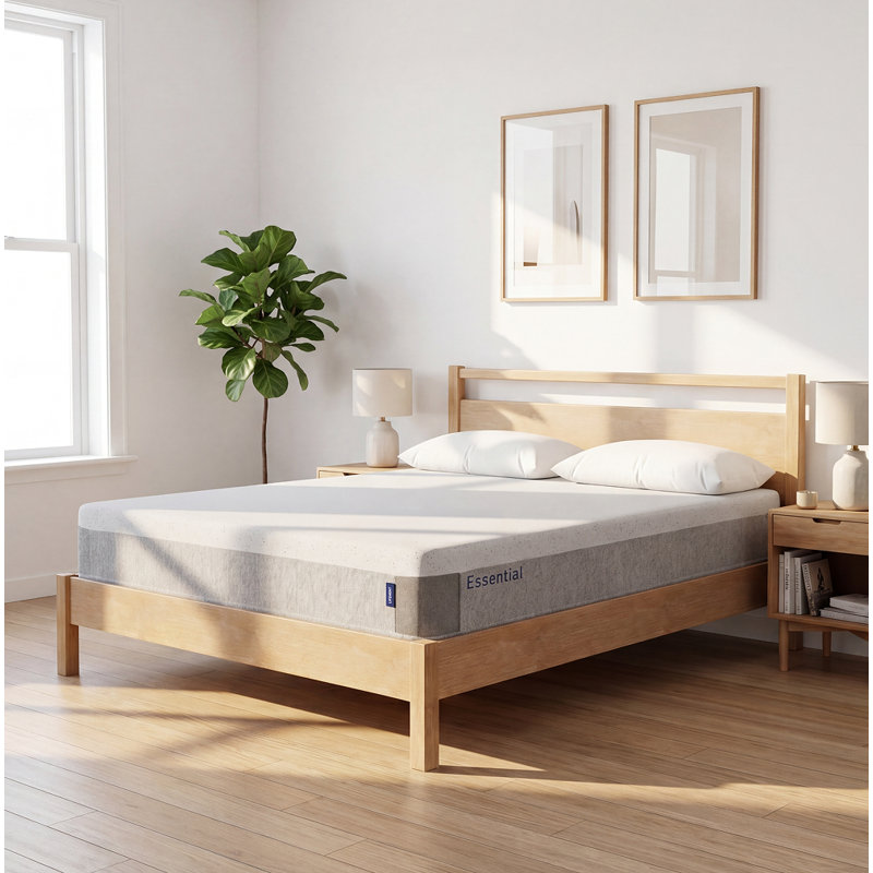LIFEMENT Full Size Mattress, 6 Inch Full Mattress, Essential Cooling Gel Mattress in a Box, Medium Firm Support, Motion Isolation, Pressure Relief CertiPUR-US Certified, 75''L x 54''