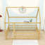 Lit sur pied en bois avec cadre de toit Huot-1801829640-1755436413