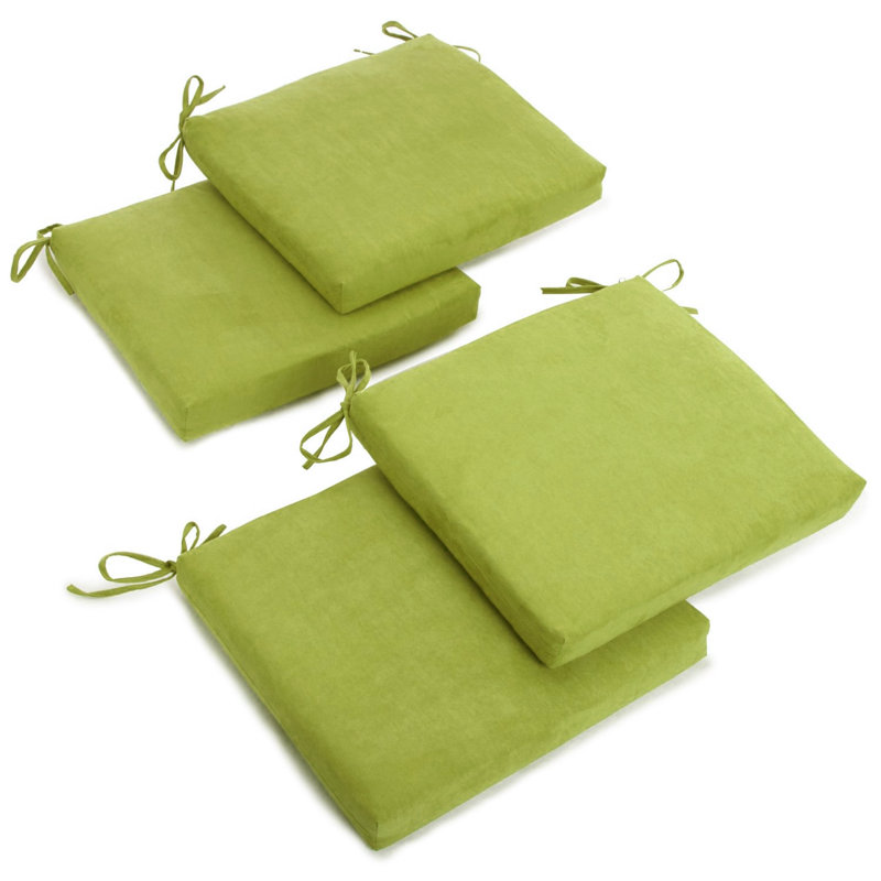 Outdoor 3'' Seat Cushion, Mojito Lime