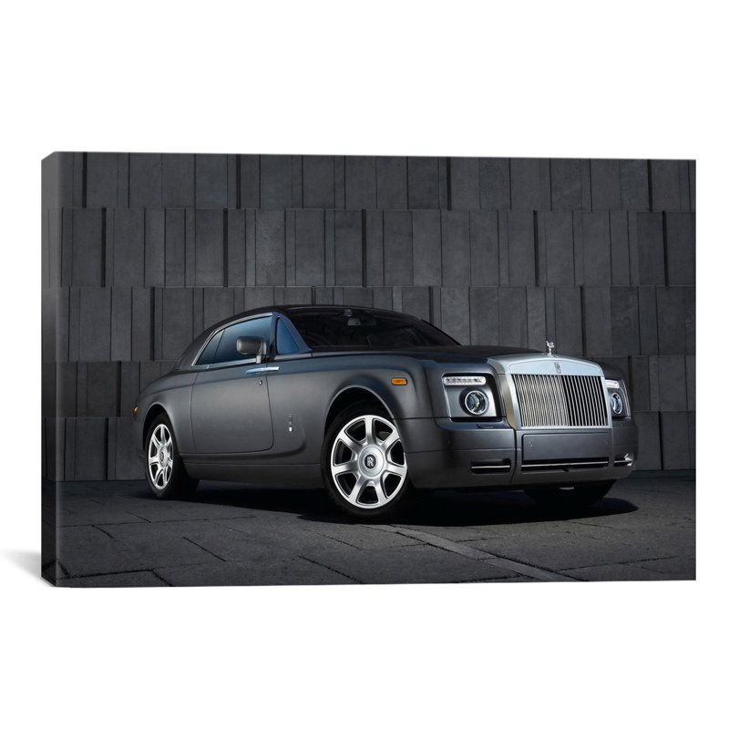 «Rolls Royce Phantom Coupe» par Lyall, reproduction de photo sur toile, H 12 po x l 18 po x P 0,75 po