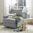 Abingdon Upholstered Swivel Reclining Glider-1867434375