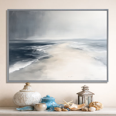 Calm Sea Decor, Ocean Canvas Wall Art, Yeboah