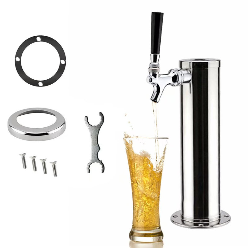 Distributeur de bière en acier inoxydable