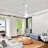 Auravista 52 In. Indoor Oak Blades Ceiling Fan Chrome Housing With LED Light Bulbs And Remote Control-108487576
