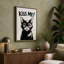 Kiss Me Cat Modern - Wrapped Canvas-684509767-684509764