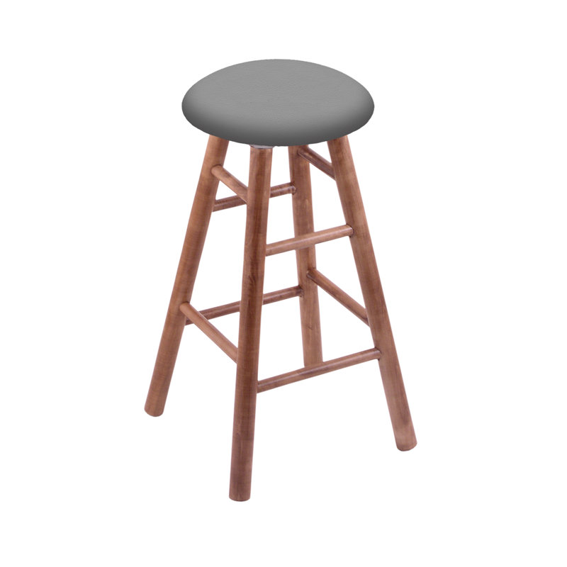 Swivel 36" Extra Tall Stool, Natural Oak, Canter Folkstone Gray