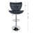 Anjolee 32.5'' Swivel Adjustable Height Counter Stool with Metal Frame-954967252