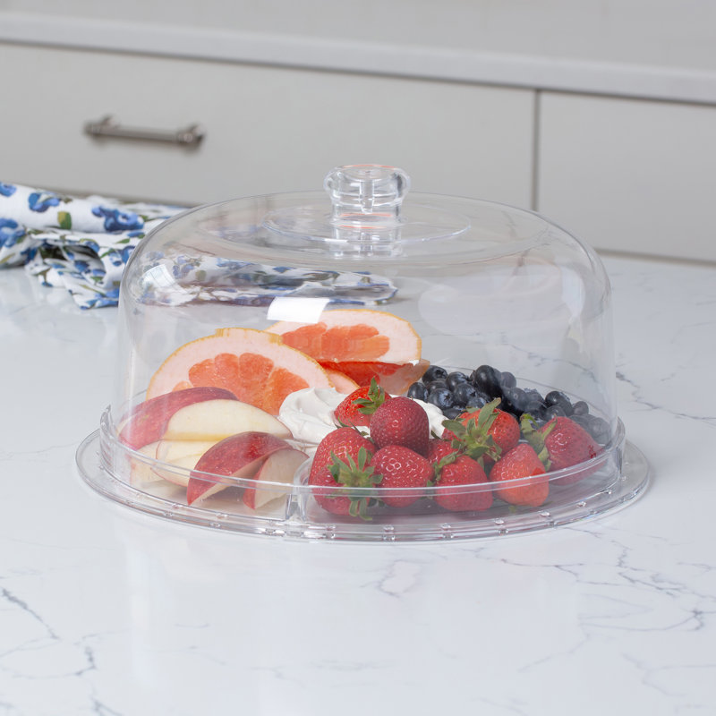 Better Houseware Convertible 3-Piece Acrylic Cake Cover Set