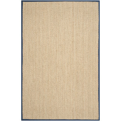 Auckland Natural/Blue Area Rug